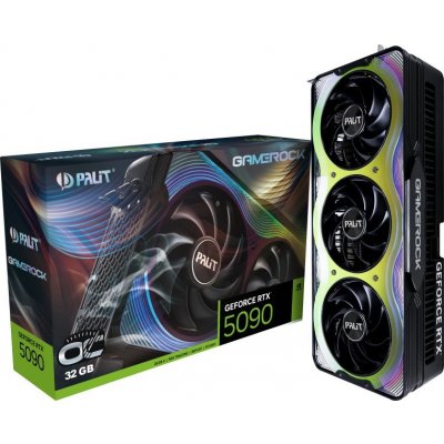 Palit GeForce RTX 5090 GameRock OC 32GB GDDR7 NE75090S19R5-GB2020G – Sleviste.cz