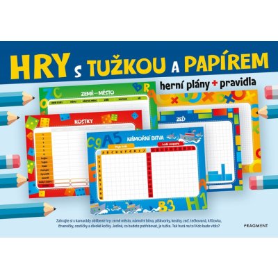 Hry s tužkou a papírem – Zboží Mobilmania