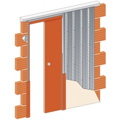 JAP Standard zeď 700 x 1970 mm 125 mm – Zboží Mobilmania