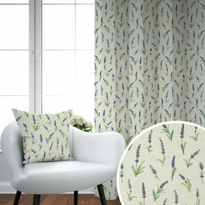 Ervi Gobelínový zatemňovací termo závěs - Levandulová elegance – Hledejceny.cz