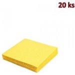 Wimex ubrousky 3V žluté 20ks 33x33cm – Zbozi.Blesk.cz