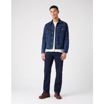 Wrangler džínová bunda W41001705 Casual Fit Blue Black