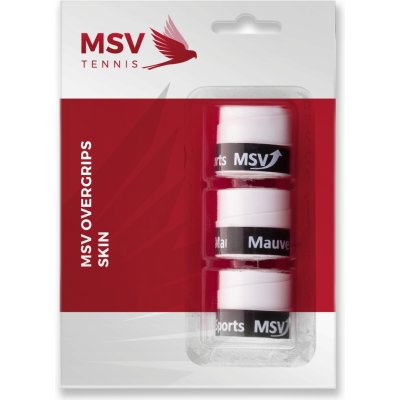 MSV Skin overgrip 3 ks bílá – Hledejceny.cz