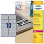 Avery Zweckform L6012-20 Velmi odolné etikety 96x50,8mm 200 ks stříbrná – Zboží Dáma