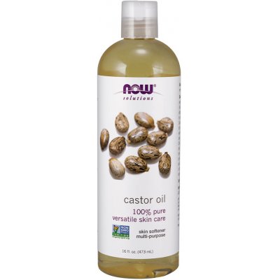 Now Foods Ricinový olej 473 ml – Zboží Dáma