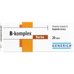 Generica B-komplex Forte 20 tablet – Hledejceny.cz