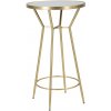 Barový stolek Mauro Ferretti Circle 60 x 105 cm zlatý