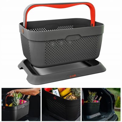 Rati Luxusní nákupní košík do auta Basket T-Red červený – Zboží Dáma