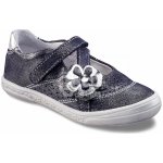 Richter kožené balerínky 3011.732.7201 modrostříbrná – Zboží Mobilmania