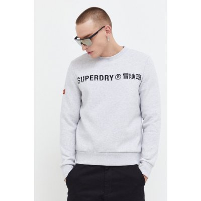 Superdry šedá s potiskem