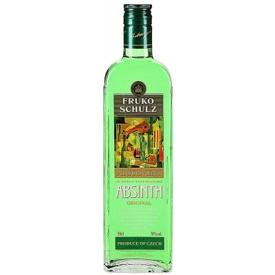 Fruko Schulz Absinth Absolvent 70% 0,5 l (holá láhev) – Zbozi.Blesk.cz