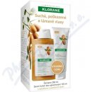 Klorane Dattier šampon 200 ml + Dattier soin 125 ml dárková sada