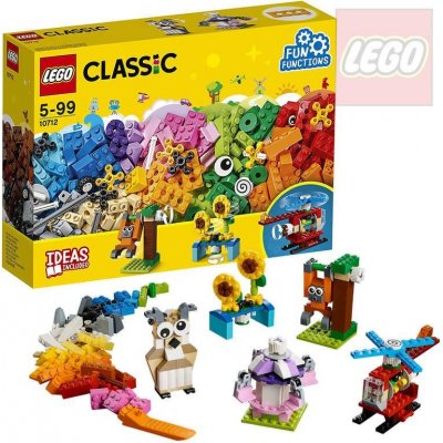 LEGO® Classic 10712 Kostky a ozubená kolečka – Zboží Mobilmania