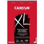 Canson Papír na olej a akryl XL Oil & Acrylic blok A3 290 g, 30 listů – Sleviste.cz