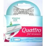 Wilkinson Sword Quattro for Women 3 ks – Hledejceny.cz