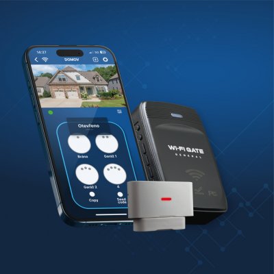 General General Gate Wi-Fi dálkový ovladač pro garážová vrata a bránu s mobilní APP a se senzorem otevřeno/zavřeno – Hledejceny.cz
