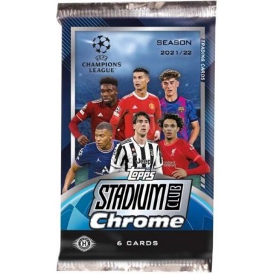 Panini 2021-2022 Topps Champions League Stadium Club Chrome Hobby Balíček – Zboží Mobilmania