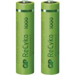 GP ReCyko+ 1000 AAA 2ks 1032112080 – Zbozi.Blesk.cz
