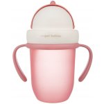 Canpol babies hrníček se silikonovou slámkou Matt růžový 210 ml – Zboží Dáma