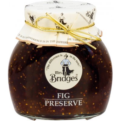 Mrs Bridges Fig Preserve extra Jam - výběrový Džem z fíků 340 g