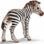 Schleich 14393 zebra hříbě – Zboží Mobilmania