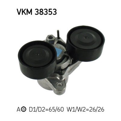 Napínací kladka, žebrovaný klínový řemen SKF VKM 38353 (VKM38353) – Zboží Mobilmania