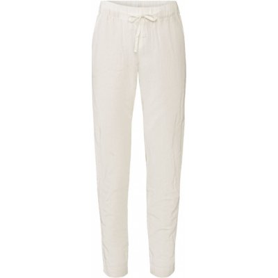 Esmara Dámské lněné kalhoty bílé