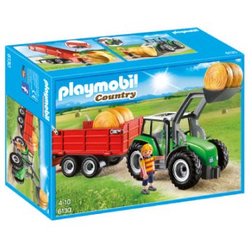 Playmobil 6130 Traktor s přívěsem