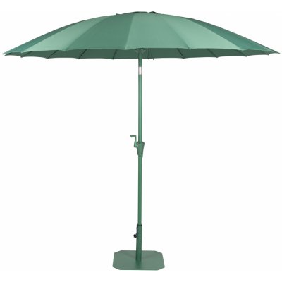 Slunečník DESERT SAGE Zuiver 250 cm, včetně podstavce, zelený – Hledejceny.cz