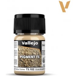 Vallejo Pigments 73102 Light Yellow Ochre 35ml