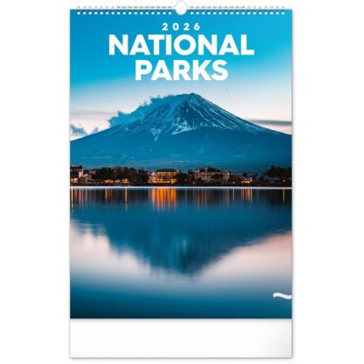 nástěnný Národní parky světa 33 x 46 cm 2026 – Zboží Mobilmania