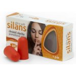 Silans STANDARD Ultra Soft paměťová pěna chránič sluchu 1 pár – Zboží Dáma