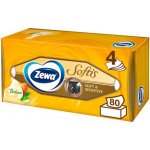 Zewa Softis Soft&Sensitiv papírové kapesníčky 4-vrstvé 80 ks – Zbozi.Blesk.cz