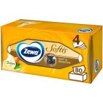 Zewa Softis Soft&Sensitiv papírové kapesníčky 4-vrstvé 80 ks – Zboží Mobilmania