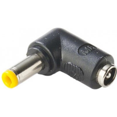 Adaptér DC 5,5/2,1 - 5,5/2,5 úhlový | Zboží Auto