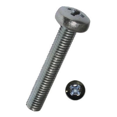 Šroub s čočkovitou hlavou 4,8 a křížovou drážkou DIN 7985 M3x30 mm galvanicky pozinkovaný, 1 ks – Hledejceny.cz