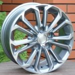 Racing Line BK667 7x17 5x114,3 ET45 black polished – Zboží Mobilmania