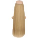 Girlshow Flip in halo příčesek rovný 60 cm - F613/19 (melír beach blond ve medově hnědé) – Zboží Mobilmania