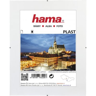 Hama Clip-Fix, plastové sklo, 40x50 cm – Zbozi.Blesk.cz