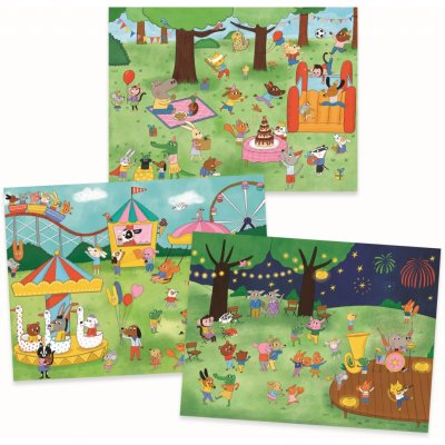 DJECO Propisovací obrázky Party time! – Hledejceny.cz