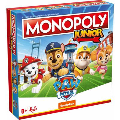 HASBRO Hra MONOPOLY Junior Tlapková Patrola *SPOLEČENSKÉ HRY*