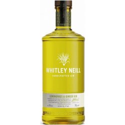 Whitley Neill Lemongrass & Ginger Gin 43% 0,7 l (holá láhev)