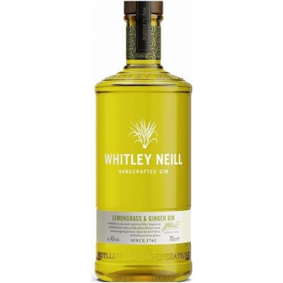 Whitley Neill Lemongrass & Ginger Gin 43% 0,7 l (holá láhev) – Sleviste.cz