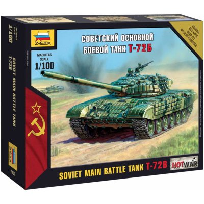 Zvezda T 72 Wargames HW 7400 1:100
