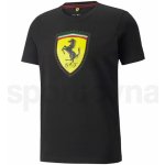 Puma Ferrari Race Colored Big Shield Tee 53375301 black – Sleviste.cz