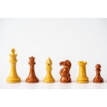 Šachové figurky Staunton Spruce Tek – Zboží Dáma
