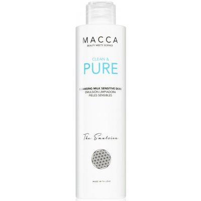 Macca Clean & Pure čisticí mléko pro citlivou pleť 200 ml