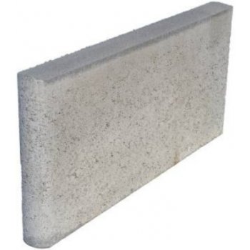 Presbeton obrubník ABO 5-20 50 x 5 x 25 cm přírodní beton 1 ks