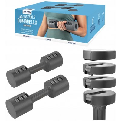 Spokey MULTIBELL 2 x 2,5 kg – Zboží Dáma