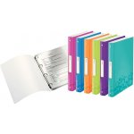 Leitz Kroužkový pořadač WOW A4+ 4DR 25mm zelený 42420054 – Zboží Živě